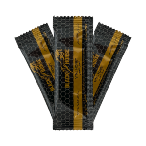 Trois Sachets de Miel Aphrodisiaque Black Horse.