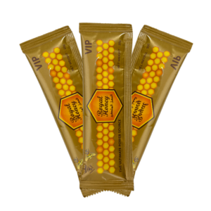 Trois Sachets de Miel Aphrodisiaque Royal Honey.